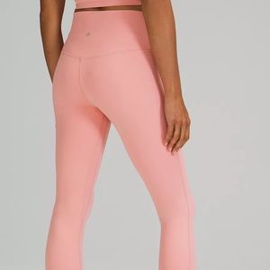 Lululemon Wunder Under Bleached Coral Leggings